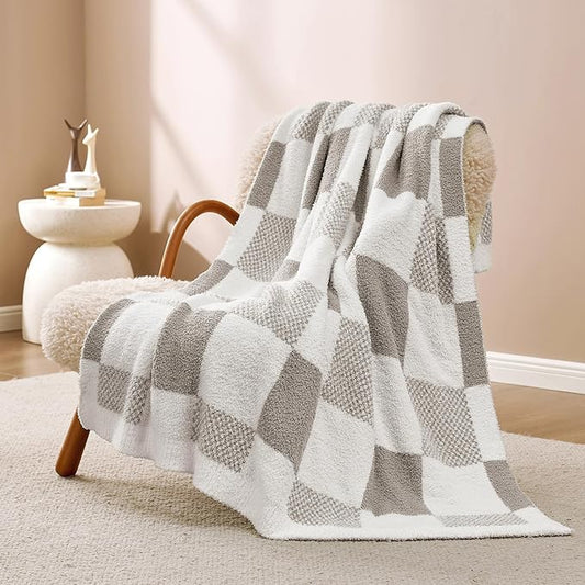 Snuggle Sac Checkered Blanket, 50x60 inches by SnuggleSac