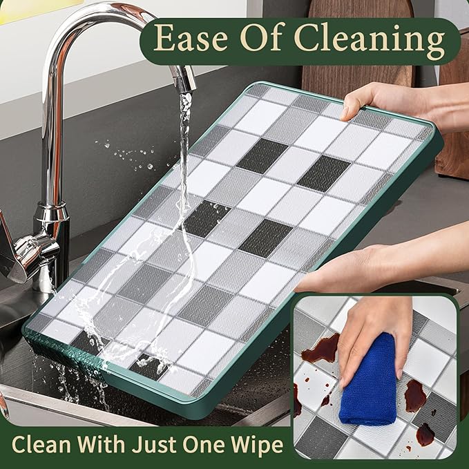 Drawer and Shelf Liner for Kitchen Cabinet: 12 in X 30 Ft Non Slip Waterproof - Image 4
