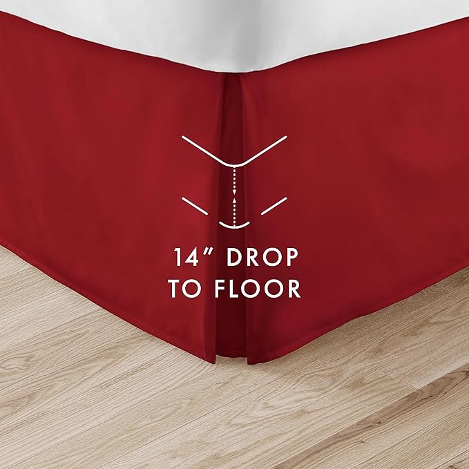 Linen Market Bed Skirt - Image 4