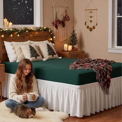 Biscaynebay Wrap Around Bed Skirts - Image 2