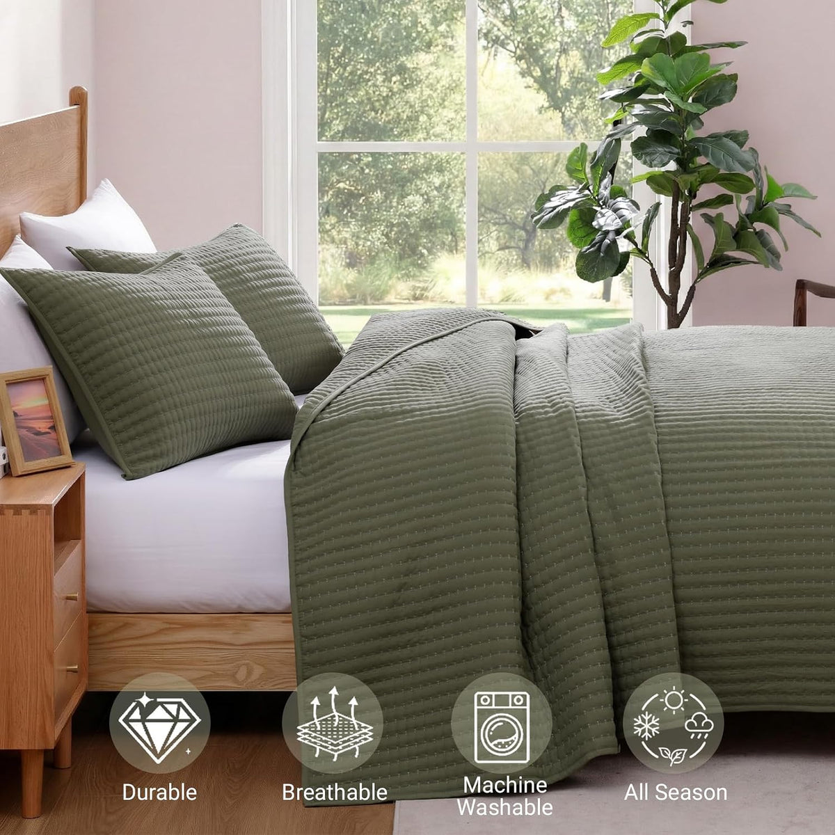 king size quilt-lightweight bedspreads olive green king quilt showing dimensions
