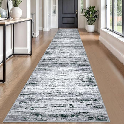 Modern Abstract Runner Rug 2.6x18 by lansny