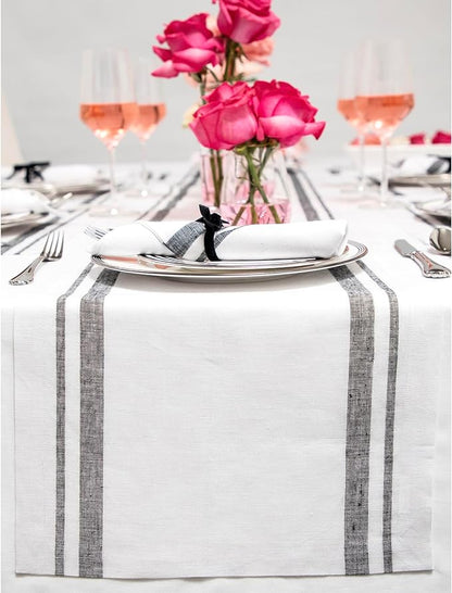 Solino Home Linen Table Runner 60 Inches by SolinoHome