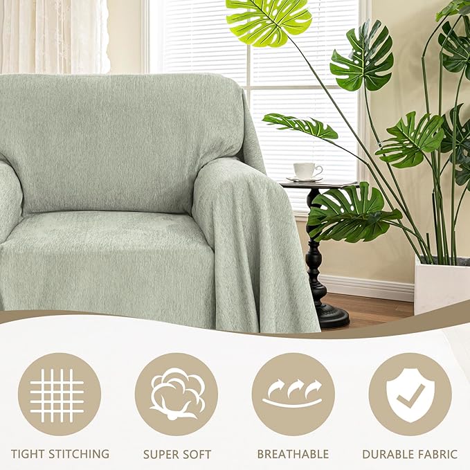 MYSKY HOME Oversized Armchair Couch Cover - Image 2