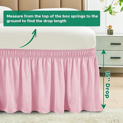 Biscaynebay Wrap Around Bed Skirts - Image 3