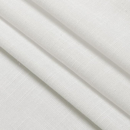 Nanspring Off White Cafe Curtains 45 Inch Length Set 2 Panel Back Tab Pocket - Image 6