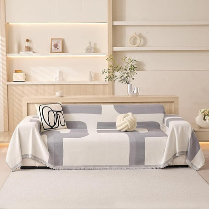 MEETSKY Couch Cover for Pets Sofa Covers Washable, Simple Modern Geometric by MEETSKY