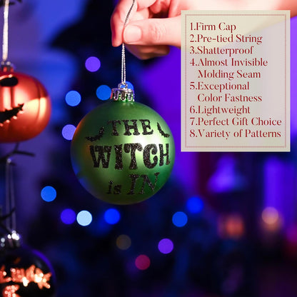 Valery Madelyn 16ct Large Halloween Ornaments Tree Decorations Indoor 3.2"