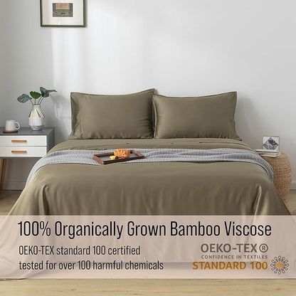 Bella Coterie Luxury Bamboo Viscose King Size Sheet Set | 100% Organically - Image 4