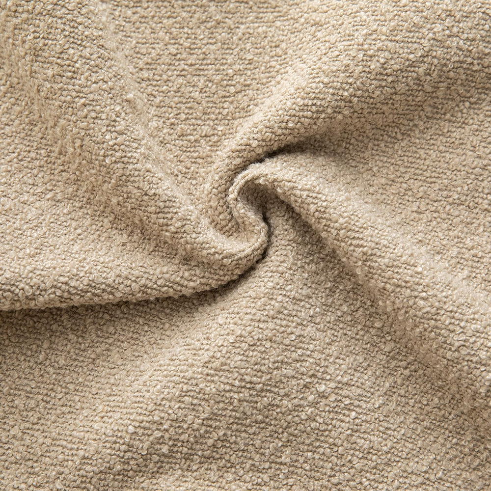 MANDIOO Pack of 2 Decorative Throw Pillow Covers Accent Solid Woven Textured ...