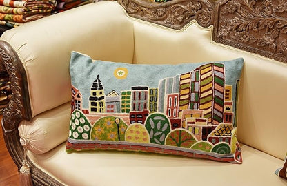 Boston Pillow Cover | Karla Gerard Kennedy Greenway | Boston City Pillowcase | - Image 4