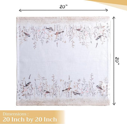 Maison d' Hermine Cloth Napkins Set of 4 100% Cotton Everyday Reusable Square - Image 4