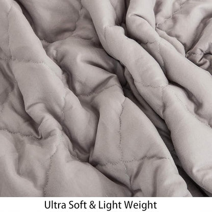 NTBAY Down Alternative Oversized Toddler Comforter, Super Soft and Warm Solid - Image 4