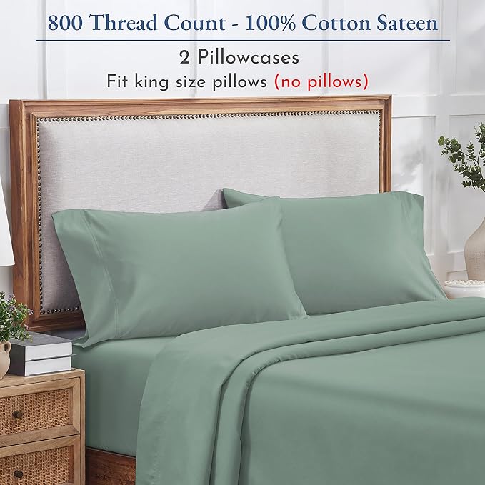 California Design Den King Size Pillow Cases Set of 2 - Image 3