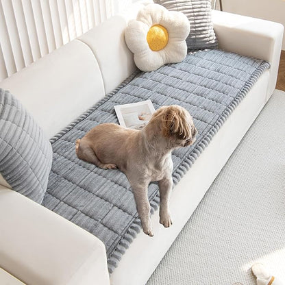 Non Slip Fuzzy Pet Couch Covers by GumfolkBrandFlagship