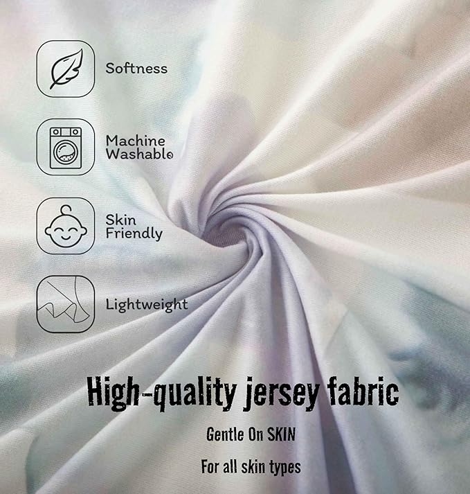 SDY Jersey Bassinet Sheets for Baby Boys and Girls, 32 "x 16 "x 4", 2 Pack - Image 4