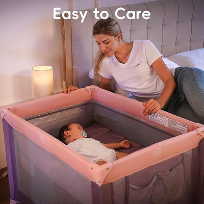 Pamo Babe Pack and Play with Bassinet - Image 8