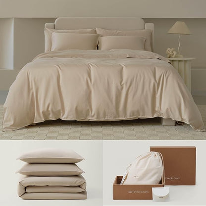 Double Stitch Cotton Tencel Duvet Cover by DoubleStitch