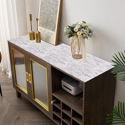 Floral Drawer and Shelf Liner for Cabinets, Non-Adhesive and Strong Non-Slip - Image 9