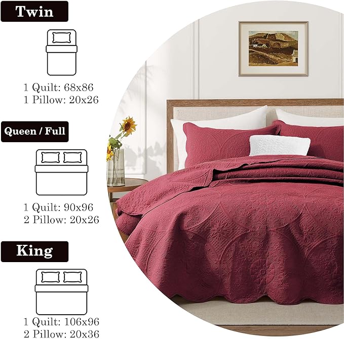 IR Imperial Rooms 10 Pack Twin Quilt Bedding Set - Image 5
