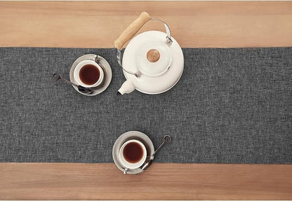 Solino Home Linen Table Runner 132 Inches Long - Image 3