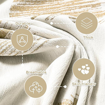 MEETSKY Sofa Covers for Dogs Sofa Covers for 2 Cushion Couch Sofa Chenille Sofa - Image 3