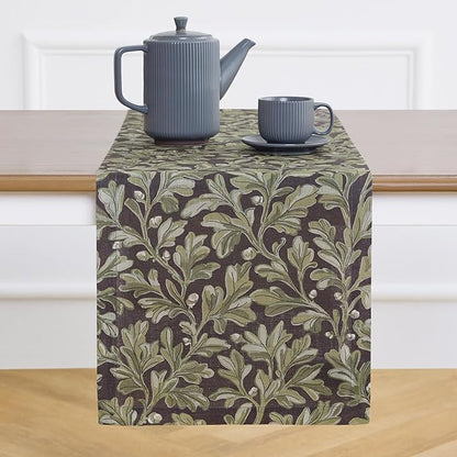 Solino Home 100% Pure Linen Table Runner 108 Inches Long by SolinoHome