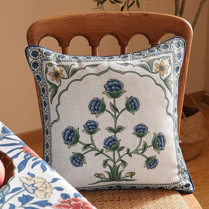 patdrea Designer Throw Pillow Covers Set of 2, Decorative Square Pillowcases - Image 6