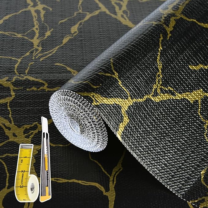 2-Layer Drawer and Shelf Liner for Kitchen Cabinet: 17.3in X 20Ft Non Slip by Kimhan