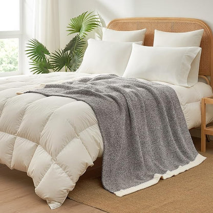 Snuggle Sac Grey Throw Blankets - Image 8