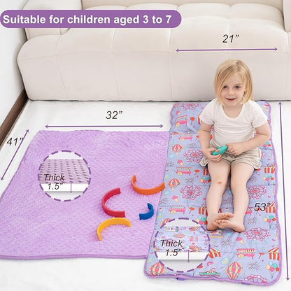 Viviland Toddler Nap Mat, Rolled Sleeping Mats - Image 6