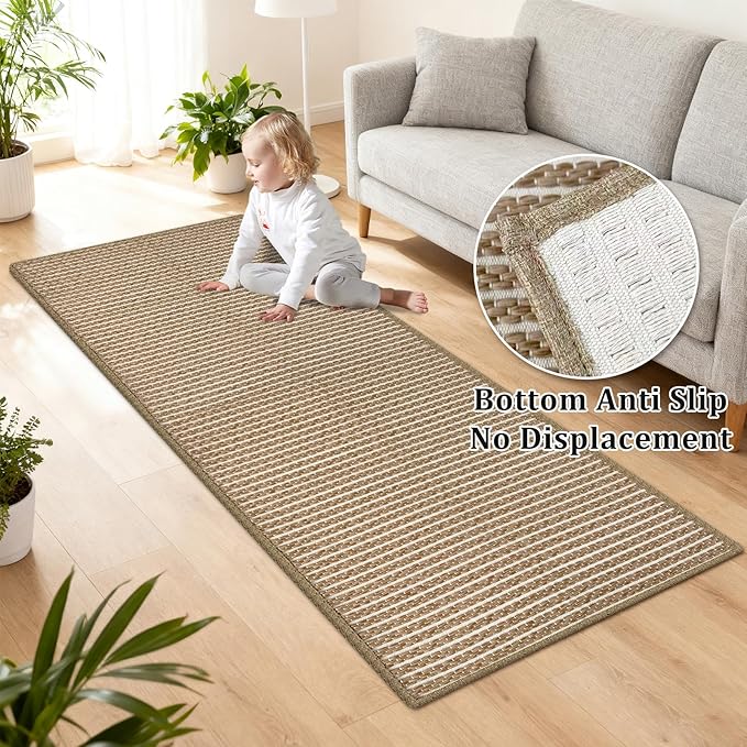 Long Bathroom Rug, Boho Kitchen Mats - Image 4