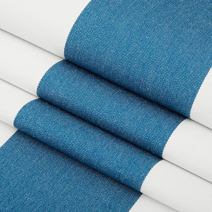 RSH DECOR: Sunbrella Square Throw Pillows Set of 4 | 17" x 17" | Water and - Image 3
