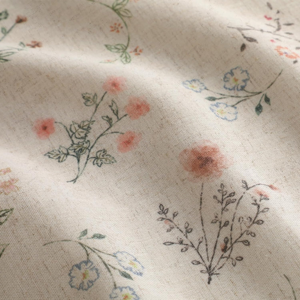 boho floral 100% blackout curtains 84 inch 2 showing dimensions