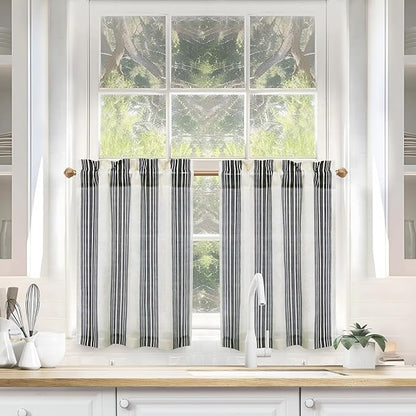 DriftAway Kitchen Tier Curtains by DriftAway