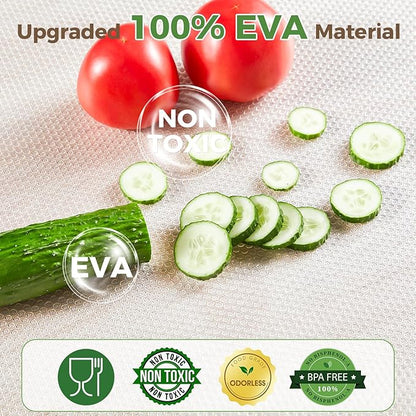 100% EVA Shelf Liner for Kitchen Cabinet, Dresser Pantry Bathroom Refrigerator - Image 3