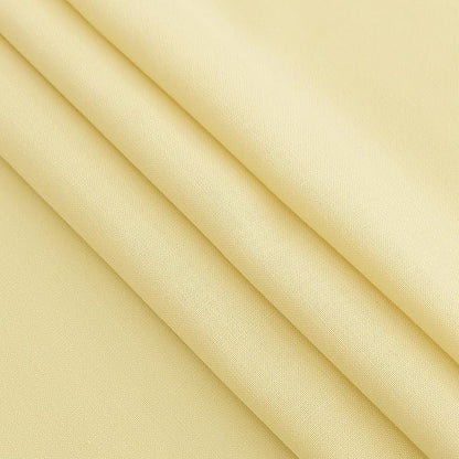 Nanspring Yellow Semi Sheer Linen Curtains 72 Inch Length - Image 7