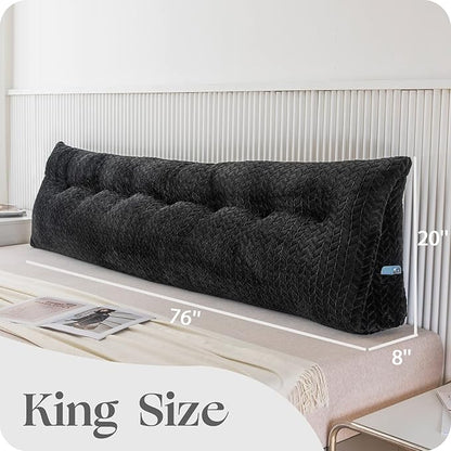 Large Bolster Triangular Headboard Wedge Backrest Positioning Support Bed Rest - Image 2