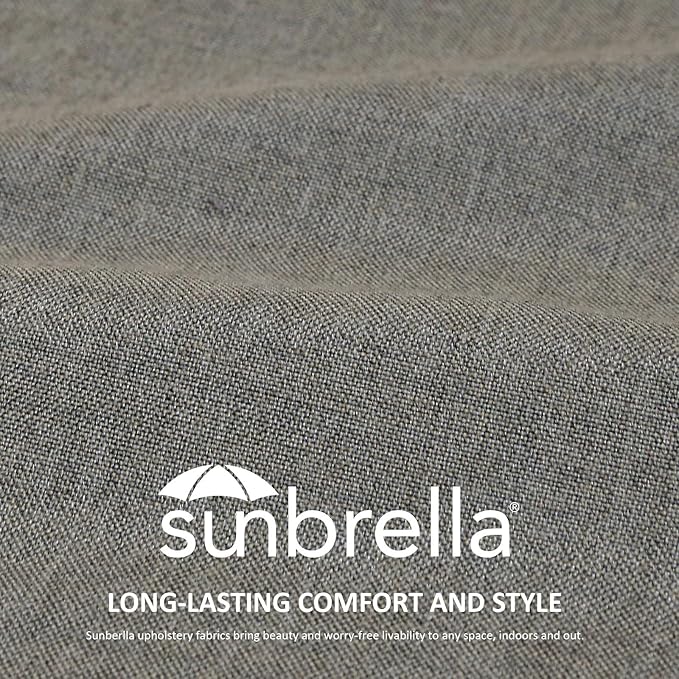 Sunbrella Square Corner Seat Cushions, Indoor Outdoor Water Repellent Universal - Image 2