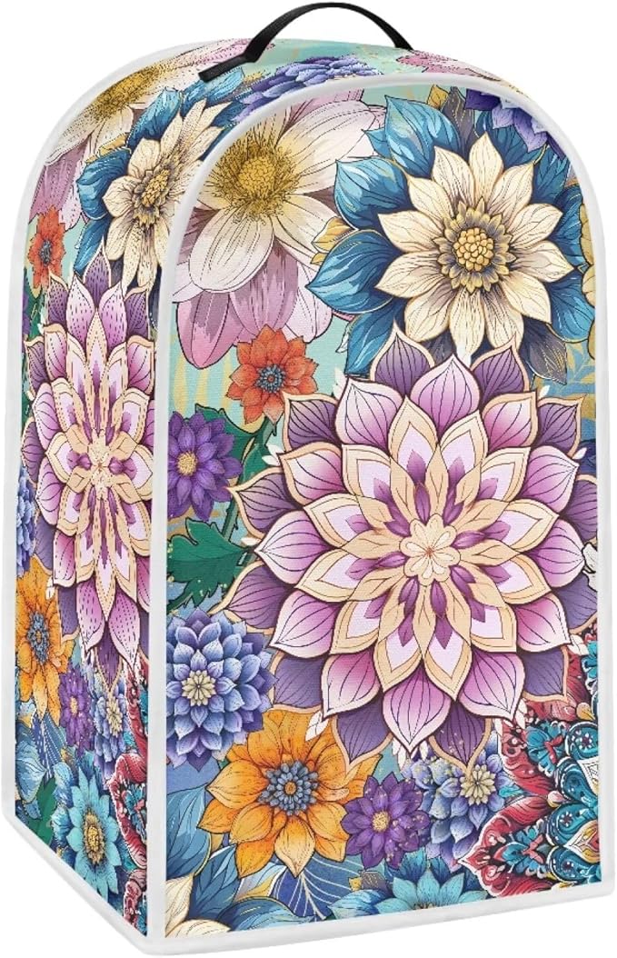Bohe Flower Pattern Blender Cover Kitchen Blender Dust Covers Food Processor by Annejudy