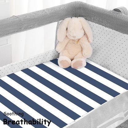 Yoofoss Bassinet Sheets for Baby, Baby Delight, Angelbliss, Soft Breathable - Image 6