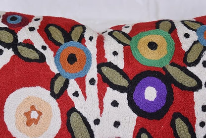 Red Tree of Life Throw Pillow Cover Karla Gerard Floral Pillowcase Reds Flower - Image 8