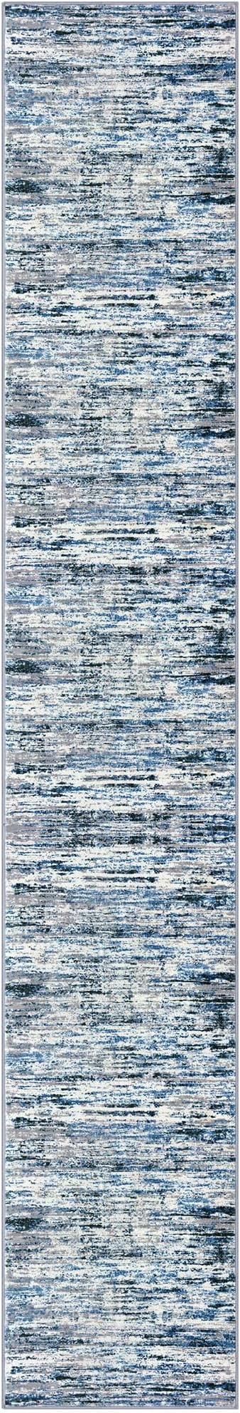 Modern Abstract Runner Rug 2x12 - Image 9