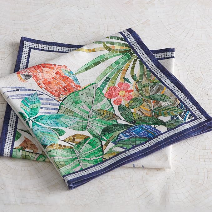 Maison d' Hermine Napkins 100% Combed Cotton Premium 20Inch x 20Inch Decorative - Image 4