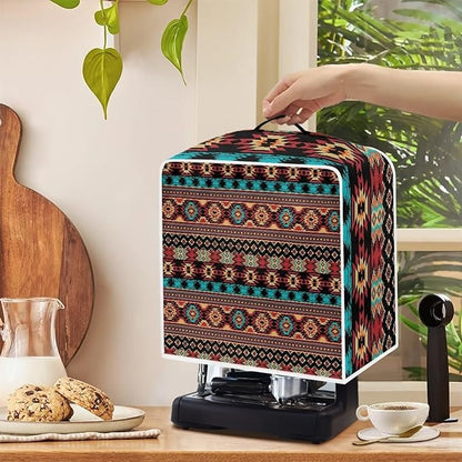Aztec Style Coffee Maker Cover For Kitchen - Image 4