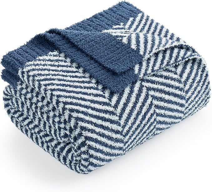 Snuggle Sac Herringbone Throw Blanket by SnuggleSac