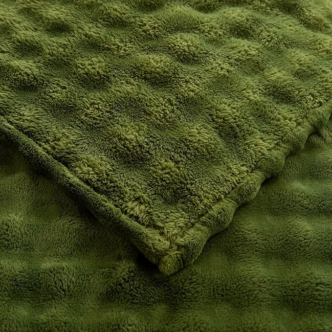 YUSOKI Luxury 3D Bubble Throw Blanket 2lb, All Ages, Home Decoration - Image 7