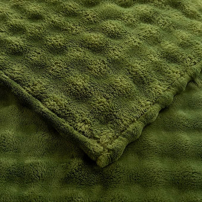 YUSOKI Luxury 3D Bubble Throw Blanket 2lb, All Ages, Home Decoration - Image 7