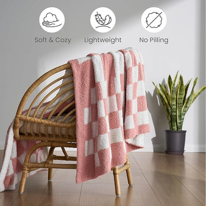 Joiedomi Throw Blanket for Couch, Cozy Cute Soft Throw Home Room Decor - Image 8