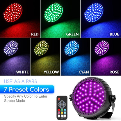 Strobe Lights for Halloween, Battery Powered Mini Party Light